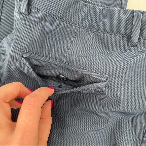 GREG NORMAN Men’s Navy Blue Pants slacks size: 36x32 - Picture 2 of 8